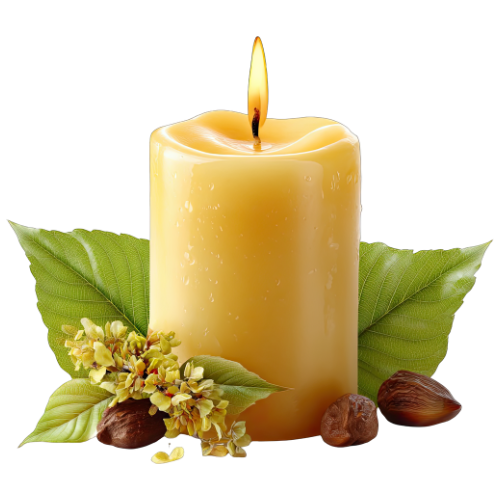 Decorative candle collection in Varanasi