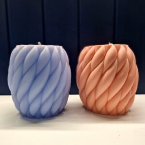 Twirl Raindrop Candle