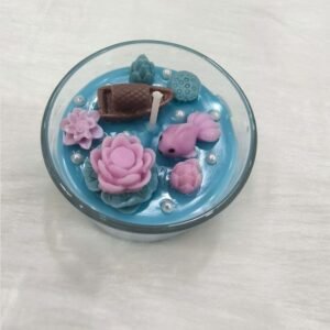 water pond candle