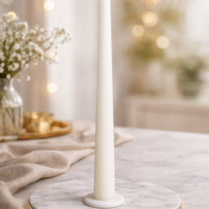 Printed Taper Candle
