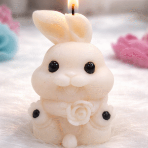 Cute Bunny Candle