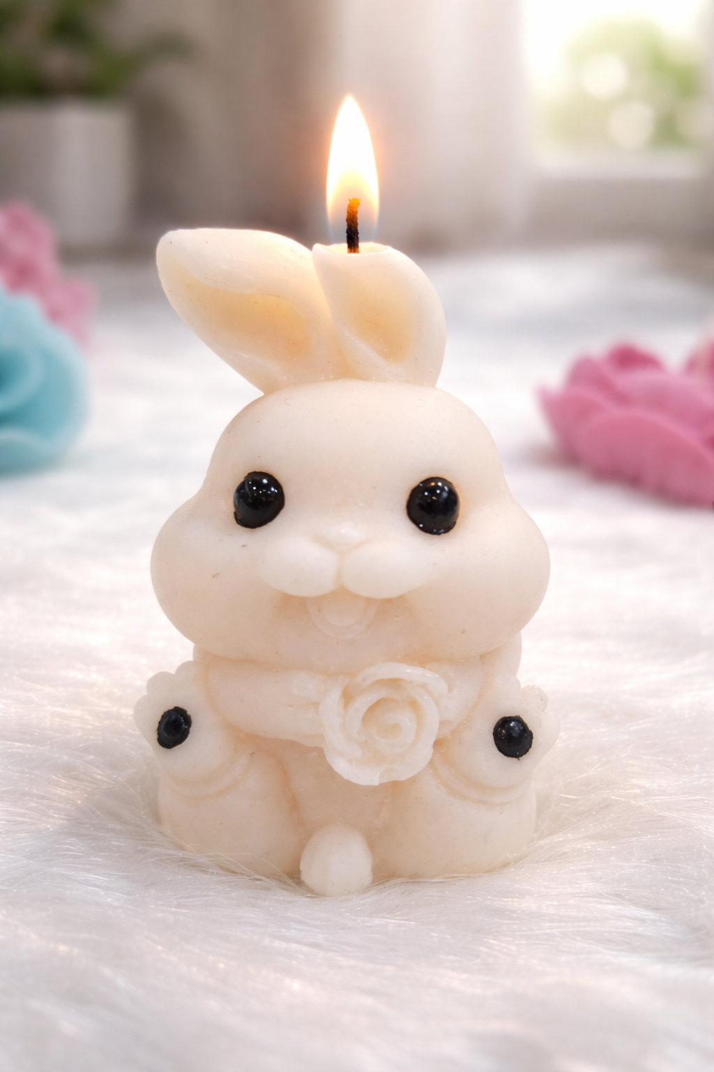 Cute Bunny Candle