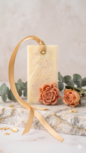 Floral Wax Sachet Candle