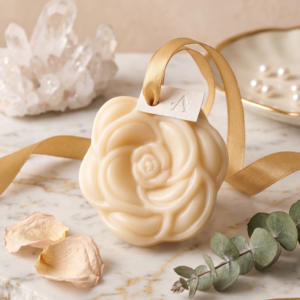 Rose Flower Candle